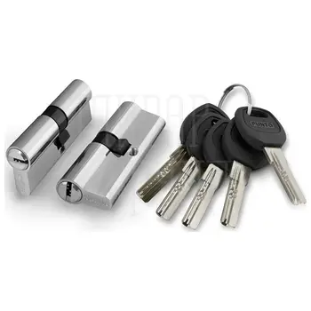 Цилиндровый механизм Punto (Пунто) (A200/90) A2000Key90 mm (35+10+45) никель