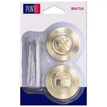 Ручка Punto (Пунто) поворотная LM/A BK6.R.TLK52 матовое золото/золото