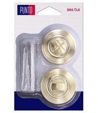 Ручка Punto (Пунто) поворотная LM/A BK6.R.TLK52 матовое золото/золото