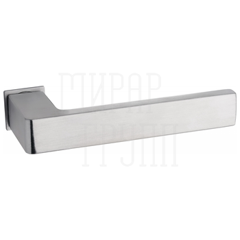 Дверная ручка на мини розетке Fimet 'Ice' Mini 168 (243) матовый хром