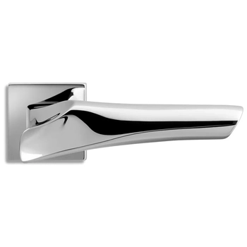 Дверная ручка на розетке Salice Paolo 'Anatomica' SQ 6105 полированный хром
