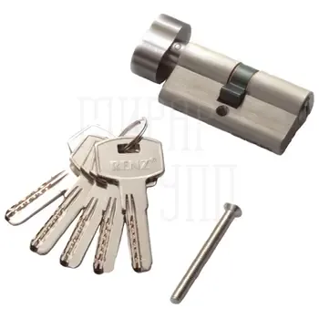 Цилиндр Renz 60 мм К-З, компьютерный ключ INCC 60-H