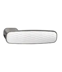 Дверная ручка на розетке CAPSULA 807 GF/WHITE графит/белый