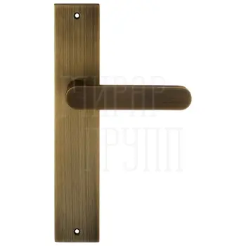 Дверная ручка Extreza Hi-tech 'JEMMA' 116 на планке PL11 хром (WC)