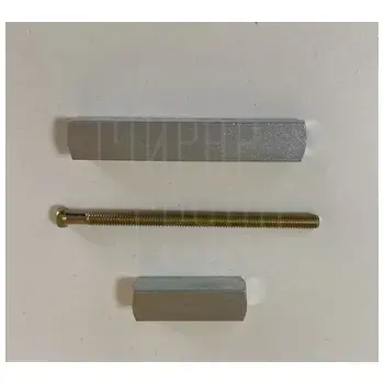 Квадрат раздельный стальной 30/55 9мм CISA 1.07083.50.0 никель