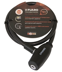 Купить Замок тросовый Fuaro Фуаро PL-0865-KEY 8х650 мм 2 ключа по цене 186 руб. в Москве