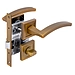 Комплект для двери Фабрика замков FZ SET 27L 170 BK, coffee
