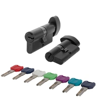 Цилиндровый Punto (Пунто) MaxPro7002Knob60mm(25+10+25) BL 7key с вертушкой
