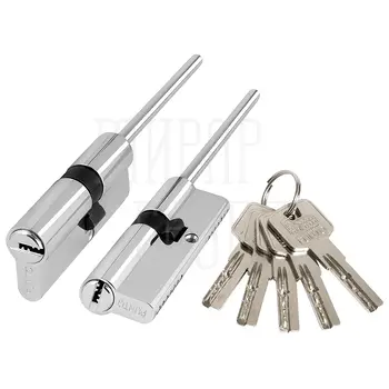 Цилиндровый механизм Punto (Пунто) Z3007Tang75 mm (40+10+25) со штоком хром