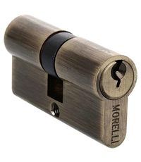 Купить Цилиндр Morelli (50 мм/20+10+20) ключ-ключ по цене 656 руб. в Москве