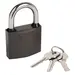 Замок Punto (Пунто) навесной PK-0150 3 key англ.ключ., никель