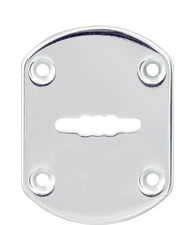 Декоративная Punto (Пунто) накладка ESC021/0-SS-NEW (нержавейка) на сув. замок без шторки (1 шт.) тех.упак.