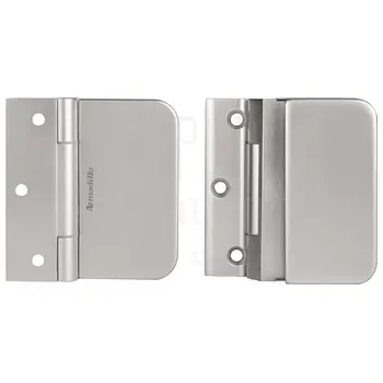 Петля Armadillo (Армадилло) для стеклянной двери Space.GL.H01 (2 шт) AL алюминий