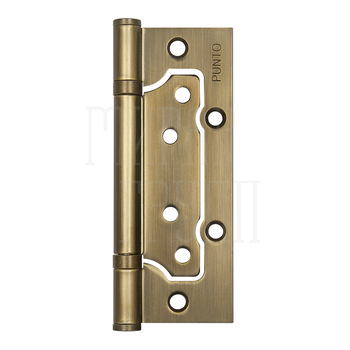 Петля Punto (Пунто) универсальная без врезки IN5200W (200-2B 125x25) мат.