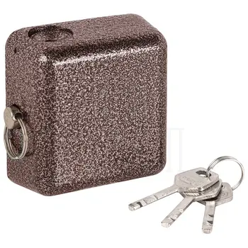 Замок Punto (Пунто) навесной PK-14100 STAL никель