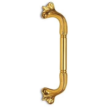 Дверная ручка-скоба SALICE PAOLO 'Queen' 9007 (250 mm) золото 24к