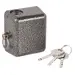Замок Punto (Пунто) навесной PK-1480 3key диск.ключ, никель