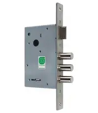 Замок Guardian (Гардиан) врезной сувальдный с защёлкой ЗВ 10.11 4 кл. (длинный кл. 60 мм) /128:3344/