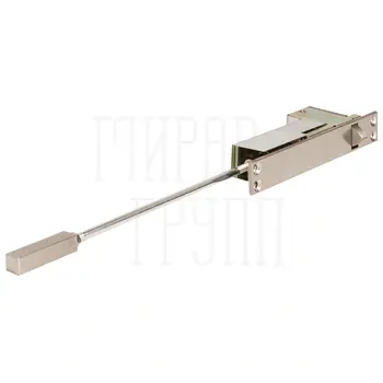 Шпингалет Fuaro (Фуаро) автоматический RIGEL-AUTO-set/171 12x12х80 мм (ход 1875 мм шток 200 мм) для мет.дверей никель