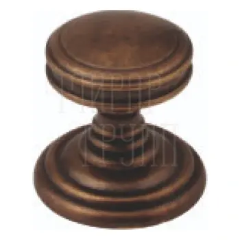 Мебельная ручка-кноб CORONA mod. '0040S' античная бронза