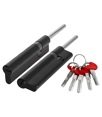 Купить Цилиндровый механизм Fuaro (Фуаро) D-PRO5007 Tang 105 w/k mm (70+10+25) ключ-длинный шток по цене 1`476 руб. в Москве