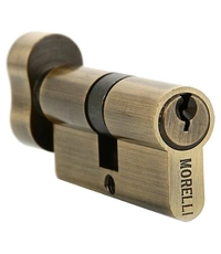 Купить Цилиндр Morelli (70 мм/30+10+30) ключ-вертушка по цене 884 руб. в Москве