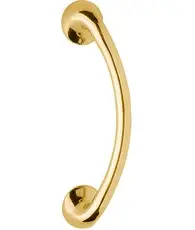 Купить Дверная ручка-скоба Mandelli 3025/R-B (260/210 mm) по цене 2 руб. в Москве