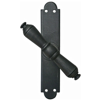 Ручка для окон Т-образная кованая Galbusera Art.2934 Martellina античный черный