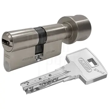 Цилиндровый механизм Abus Bravus.4000 MX ключ-вертушка 95 mm (50+10+35) никель