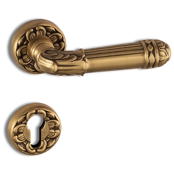 Дверная ручка на розетке Salice Paolo 'Lille' 3320 французское золото