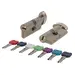Цилиндровый механизм Punto (Пунто) MaxPro7002Knob 110mm(50+10+50) 7key с вертушкой, никель