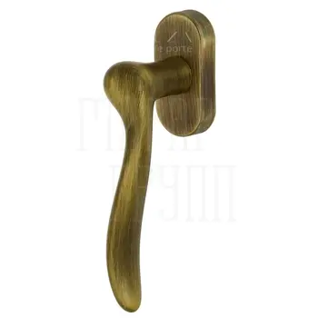 Ручка оконная Extreza 'Toledo' (Толедо) 323 HW матовая бронза