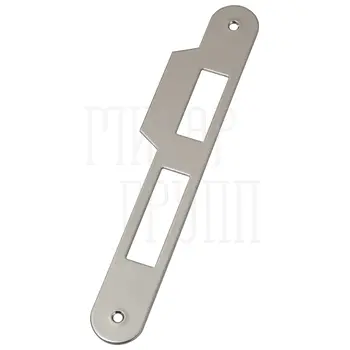 Ответная планка для замков AGB Solo, Centro, Sicurezza с язычком для стандартных дверей полированный хром