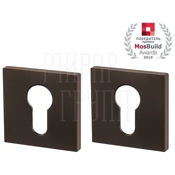 Накладка Armadillo (Армадилло) под цилиндр ET USS вороненый никель