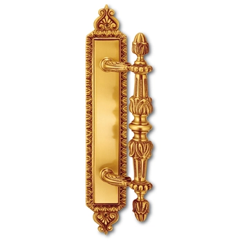 Дверная ручка-скоба SALICE PAOLO 'Matera' 4322 (305/145 mm) французское золото