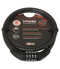 Купить Замок тросовый Fuaro Фуаро PL-0865-CODE 8х650 мм кодовый по цене 227 руб. в Москве