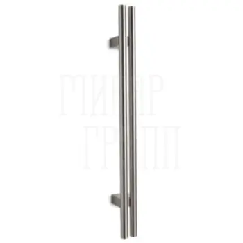 Дверная ручка-скоба Convex 871 (400/230 mm) матовый никель