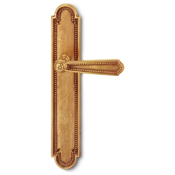 Дверная ручка на планке Salice Paolo 'Hannover' 4351 французское золото