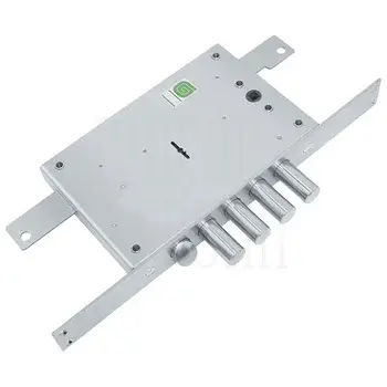 Замок Guardian (Гардиан) врезной сувальдный с защёлкой ЗВ 21.12 (без планки) /123:52/ никель