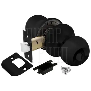 Ручка Punto (Пунто) защелка DK672/BK (6072/B) (фик.) черный