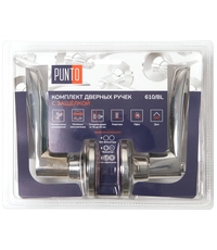 Ручка Punto (Пунто) защелка DK610/BK (фик.)