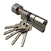 Цилиндровый механизм Abus Magtec.2500 ME ключ-вертушка 60 mm (25+10+25), никель
