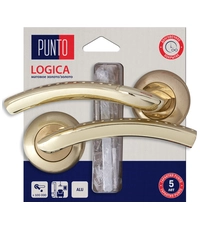 Ручка Punto (Пунто) раздельная LM/A R.TL54.LOGICA/HD матовое золото/золото