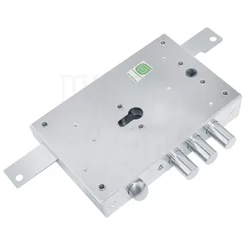 Корпус Guardian (Гардиан) врезного замка с защёлкой ЗВ 22.12 с тягами (без планки) /123:131/ никель