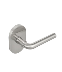 Дверная ручка из латуни Ghobestir "REBECCA" G023 на овальном основании