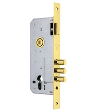 Купить Корпус Fuaro (Фуаро) врезного замка с защёлкой DD900/C-45.85.3MR (900 3MR/CP W/B) PB по цене 661 руб. в Москве