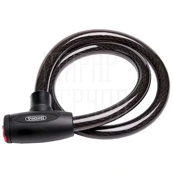Мотозамок Tokoz (Чехия) Cable Lock черный