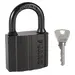 Замок Fuaro (Фуаро) навесной PL-UNI-0450 3key, никель