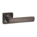 Дверные ручки Puerto (Пуэрто) INAL 527-02 на квадратной розетке, матовый черный никель