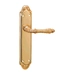 Дверная ручка на планке Mestre OA 1436, золото 24К